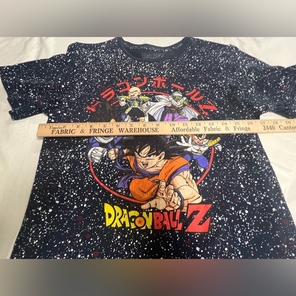 DRAGONBALL Z KIDS SIZE S CREW NECK T-SHIRT. NANY BLUE - Picture 2 of 9